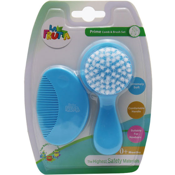 La Frutta Primary Comb And Brush Set From (0+ Months)/22615