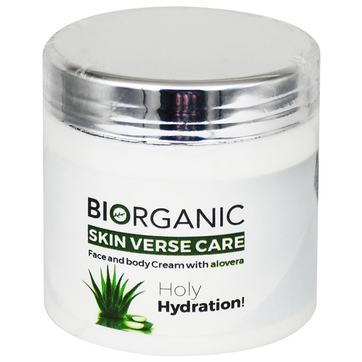 Biorganic Face and Body Alovera Cream 250ml