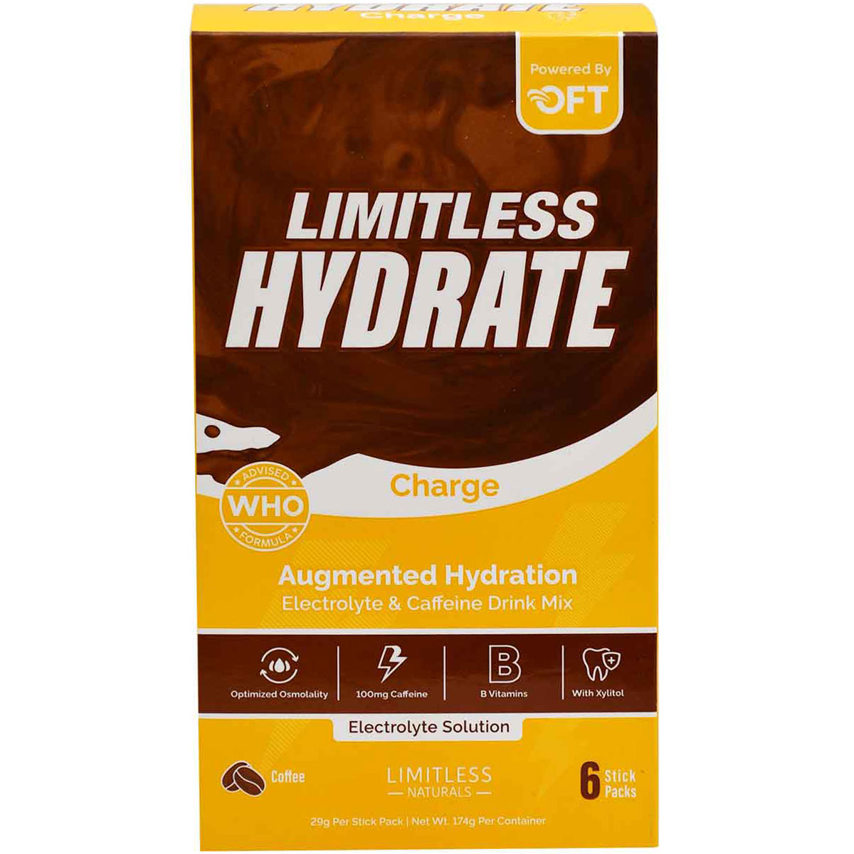 Limitless Hydrate Charge Coffee 6 Sticks