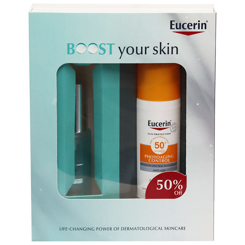 Eucerin (Hyaluronic Filler Gel 30ml + Sun Fluid 50ml) 50% Off (Offer Pack)