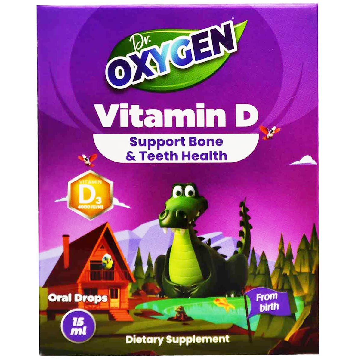 Dr Oxygen Vitamin D Oral Drops 15 ml