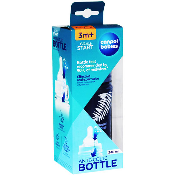 Canpol Easystart Bottle ( 3 Month+ ) 240ml