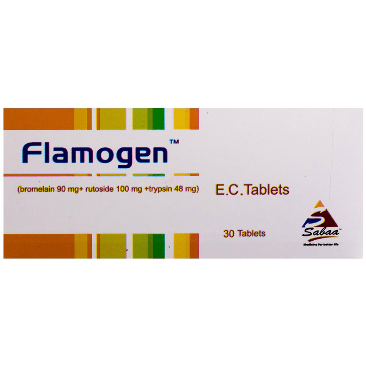Flamogen (90 + 48 + 100mg) 30Enteric Coated Tablets
