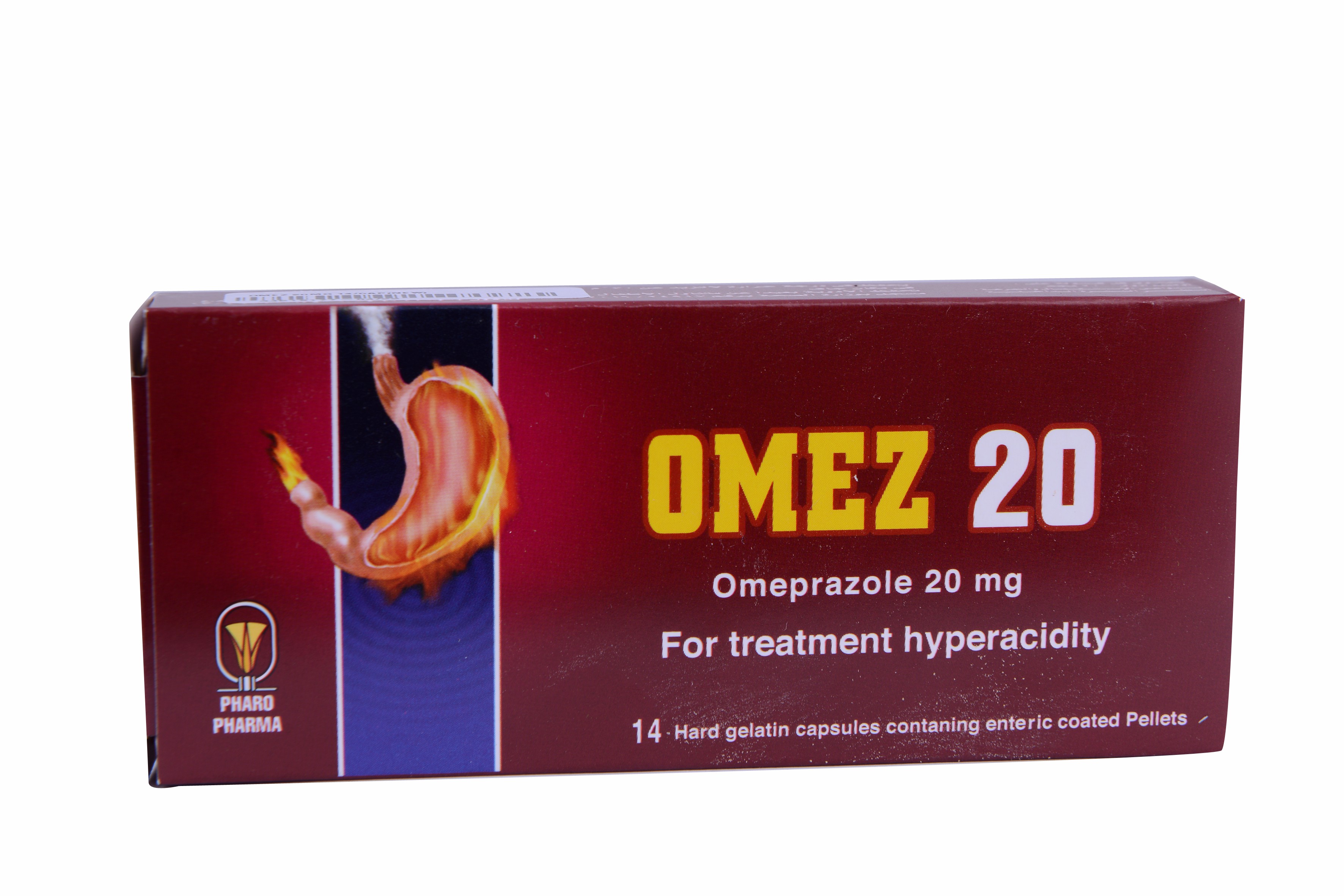 Omez 20mg 14 Capsules