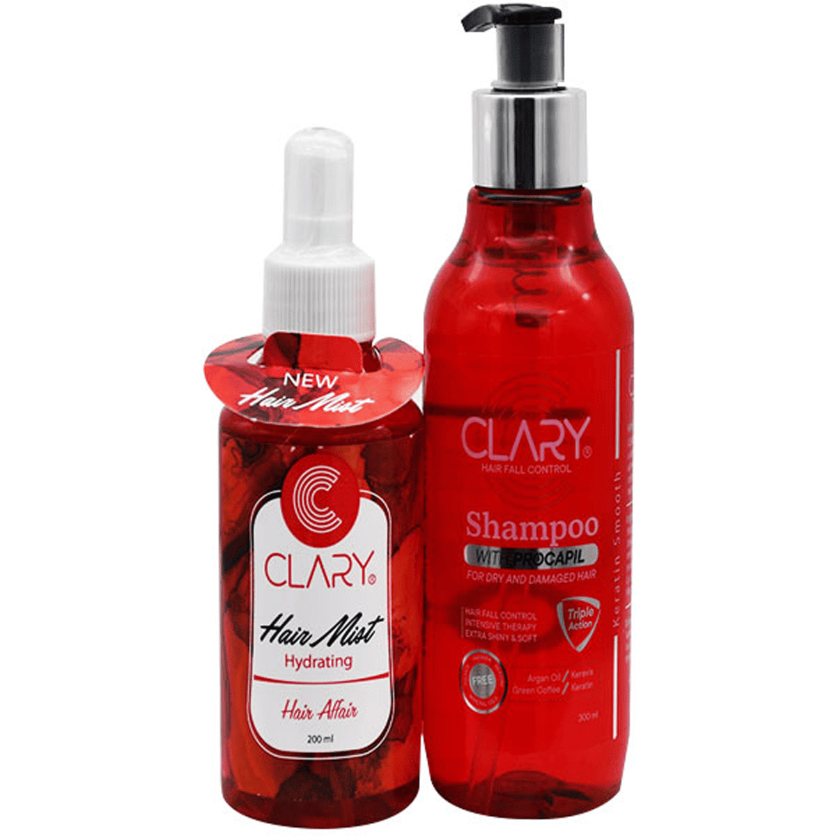 Clary (Dry Hair Shampoo 300ml+Hair Mist 200ml) (Offer Pack)