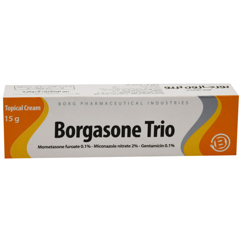 Borgasone Trio Cream 15gm