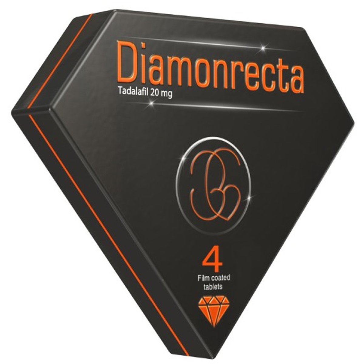 Diamonrecta 20mg 4 Film Coated Tablets image number 0