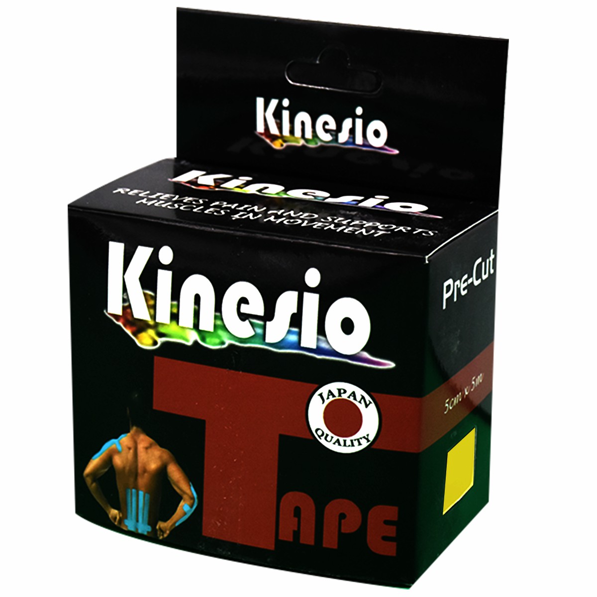 Kinesio Tape (Pre Cut) 5mx5cm (Yellow)
