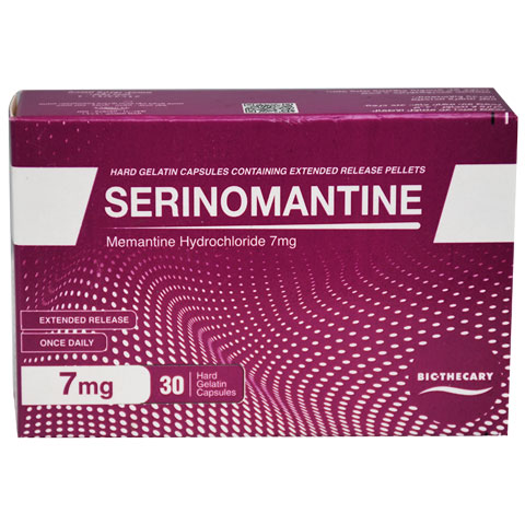 Serinomantine 7mg (Extended Release)30 Hard Gel Capsule