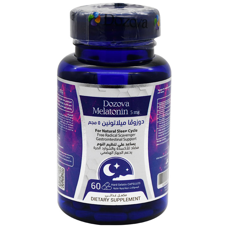 Dozova Melatonin 5mg 60 Capsule