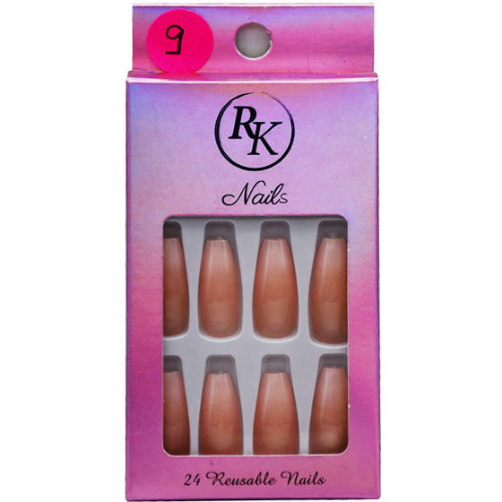 RK Reusable Nails 24 pieces/9