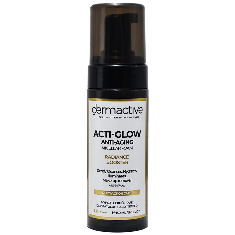 Dermactive Acti Glow Anti Aging Micellar Foam 150ml