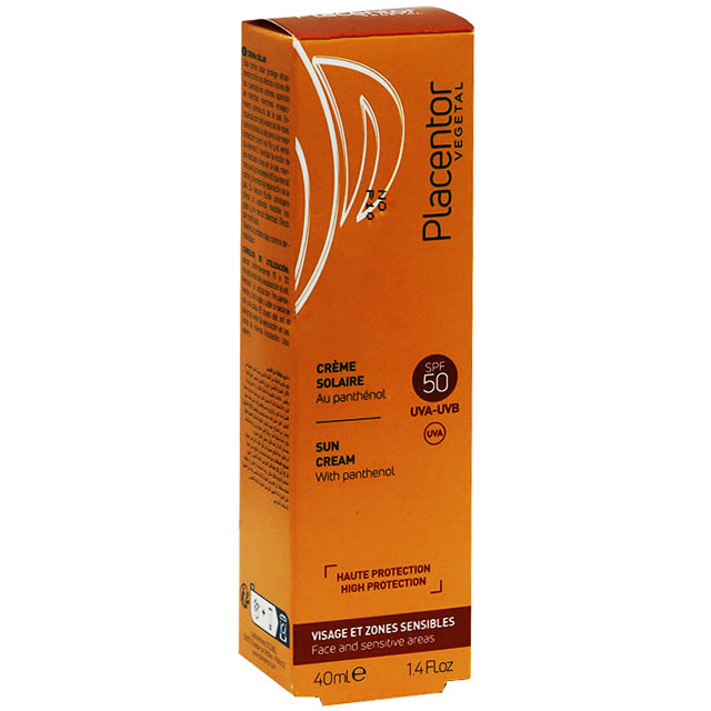 Placentor Sun SPF(50) Face and Sensitive Areas Cream 40ml