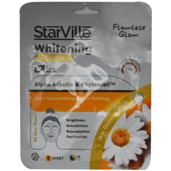 Starville Whitening Face Mask 1 Sheet