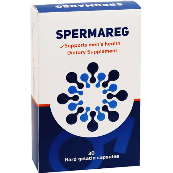 Spermareg 30 Hard Gelatin Capsules