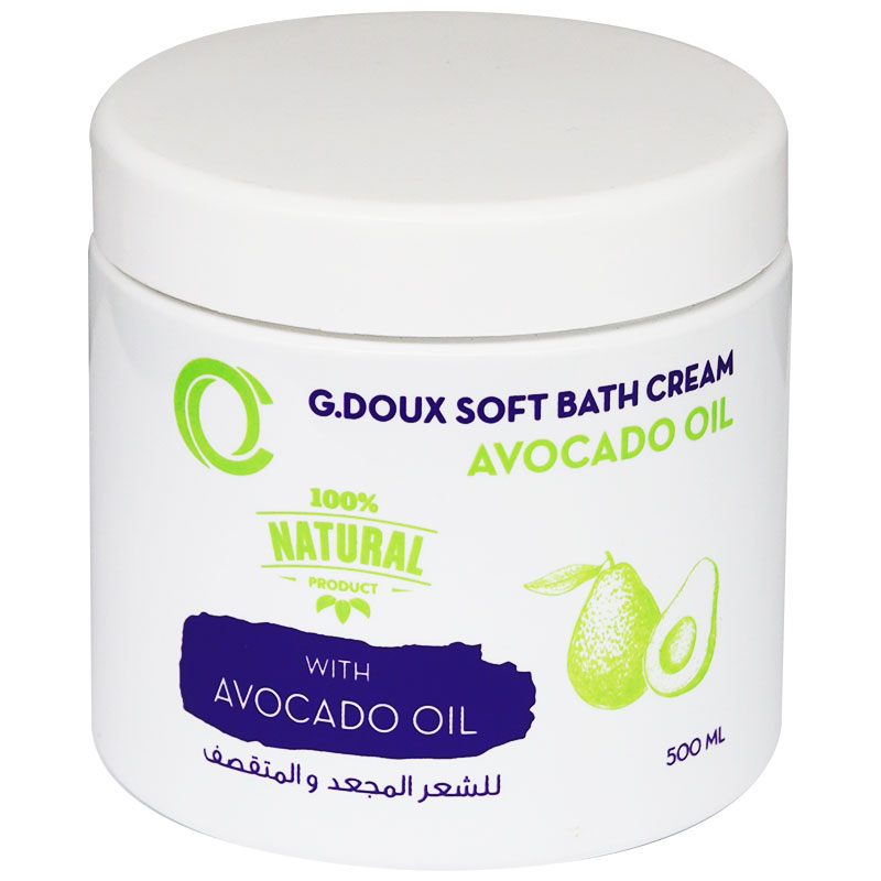 G Doux Avocado Oil Bath Cream 500ml
