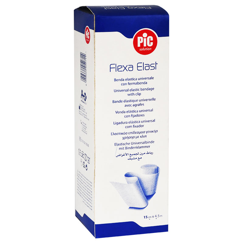 Elastic Bandage Flexa Elast15Cmx4.5M Pic