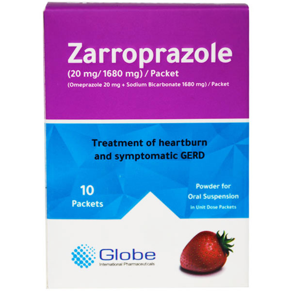 Zarroprazole 20/1680mg 10 Sachets