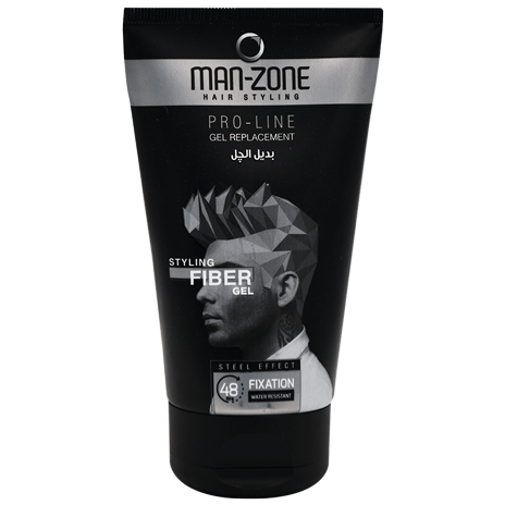 Man Zone Steel Effect Styling Gel Replacement 125ml