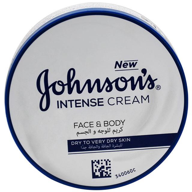Johnson Intense Cream Face And Body For Dry Skin 200ml