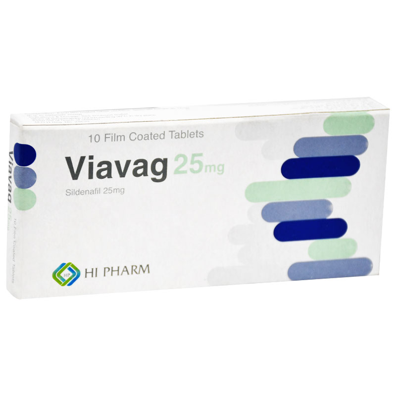 Viavag 25mg 10 Tablets