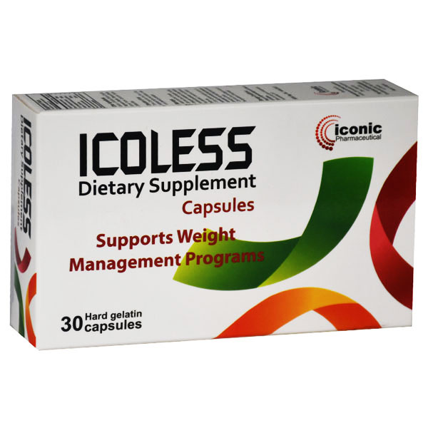 Icoless 30 Hard Gelatin capsules