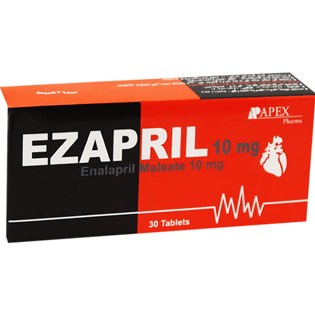 Ezapril 10mg 30 Tablets