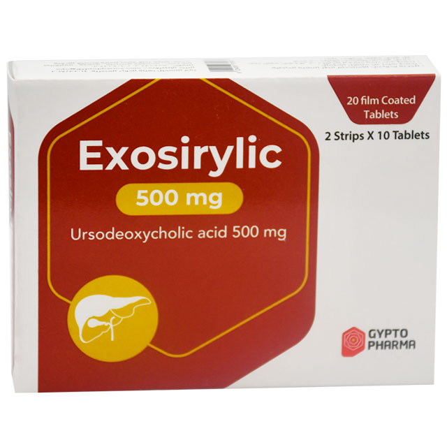 Exosirylic 500mg 20 Film Coated Tablet