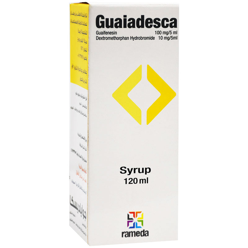Guaiadesca (100mg+10mg)/5ml Syrup 120ml