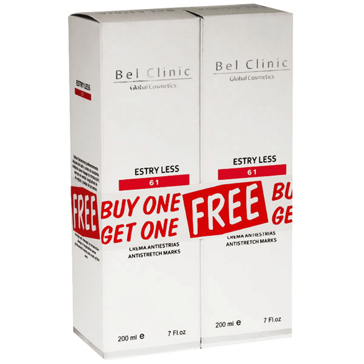 Belclinic Estry Less Stretch Marks Cream 200ml 1+1 (Offer Pack)