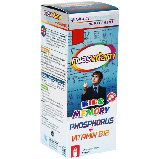 Masvitam Kids Memory Syrup 100ml