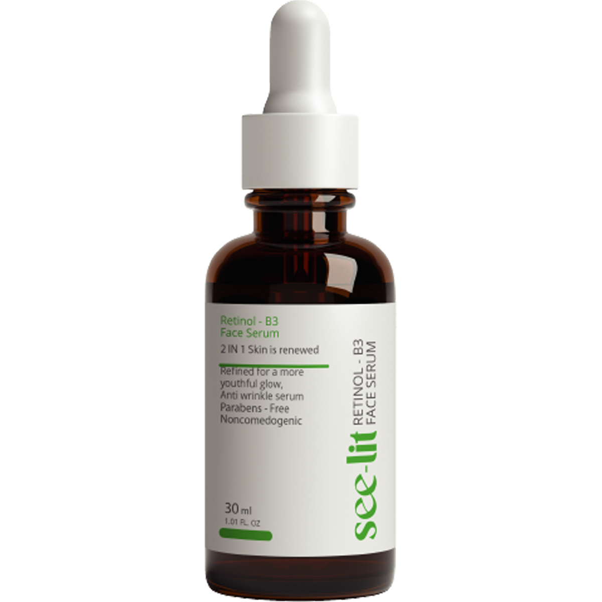 See Lit Retinol B3 2 In 1 Face Serum 30ml
