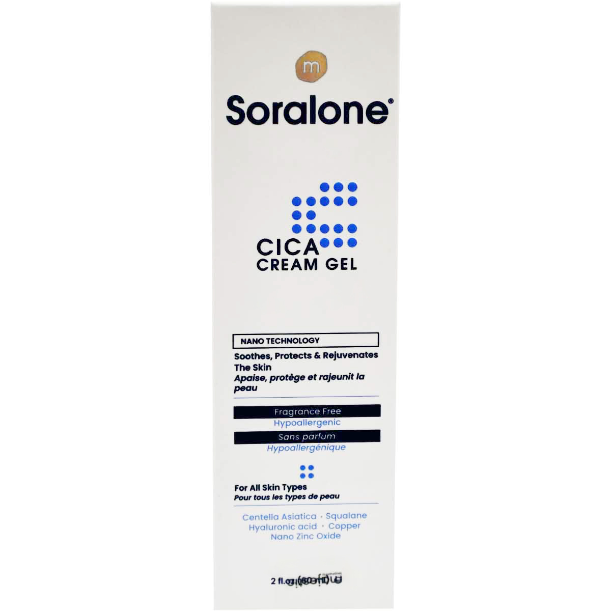 Soralone Cica Soothing Cream Gel 60 ml