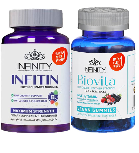 Biovita 60 Gummies + Infitin 60 Gummies (Offer Pack)