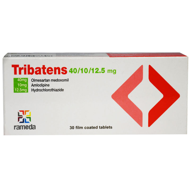 Tribatens 40/10/12.5/mg 30 Film Coated Tablets