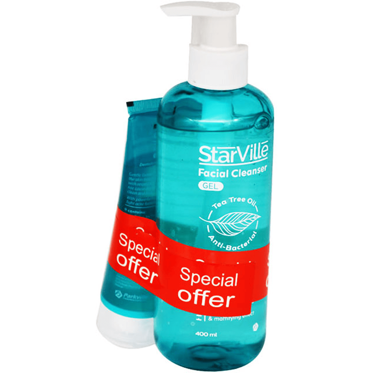Starville Facial Cleanser (400ml+100ml) Gel (Offer Pack)