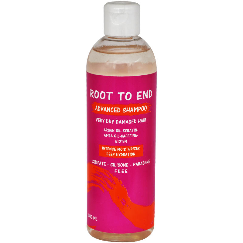 Root To End Advanced Shampoo For Dry and Damaged Hair 500ml