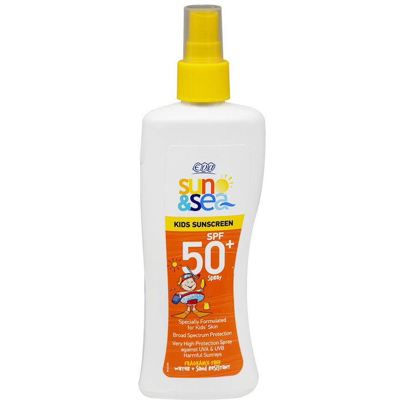 Eva Sun&Sea Kids Sun Screen (SPF +50) Lotion Spray 200ml