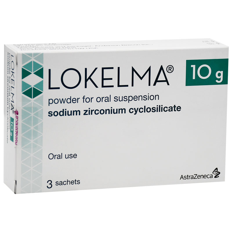 Lokelma 10gm Powder For Oral Suspension 3 Sachet