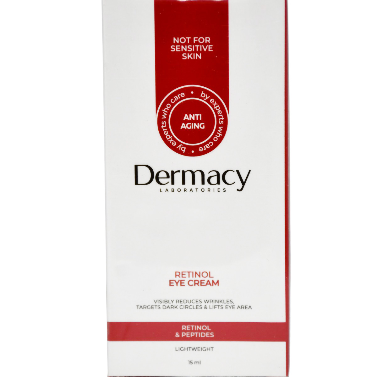 Dermacy Retinol and Peptide Anti Wrinkle Eye Cream 15ml