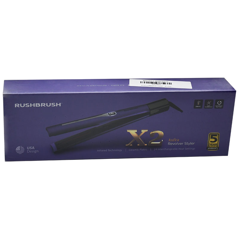 Rush Brush X2 Infra Red Purple/Rb-X2Infra