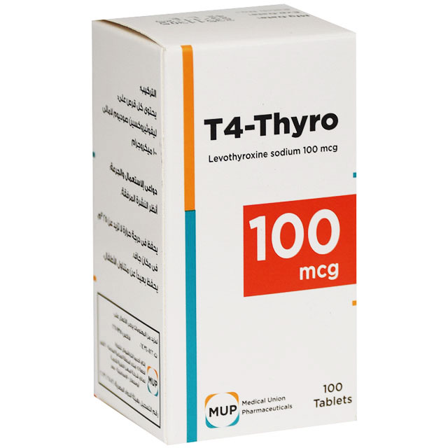T4-Thyro 100mcg 100 Tablet