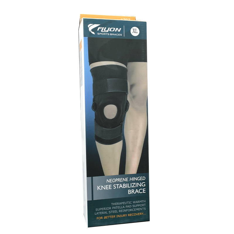 Flyon Neoprene Hinged Knee Stabilizing Brace (X-Large) 1707