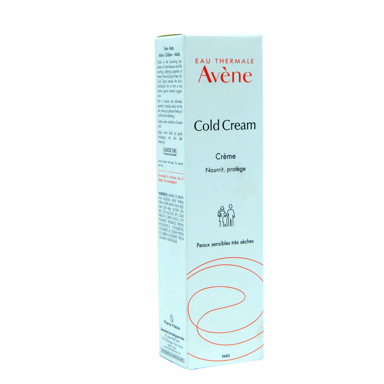 Avene Cold Cream for Very Dry & Sensitive Skin 100ml