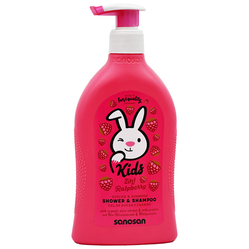 Sanosan Kids Raspberry Shower&Shampoo 400ml