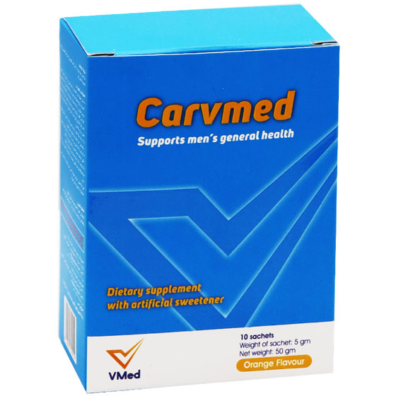 Carvmed (5gm/Sachet) Orange Flavored 10 Sachets