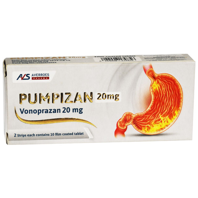 Pumpizan 20mg 20 Film Coated Tablets