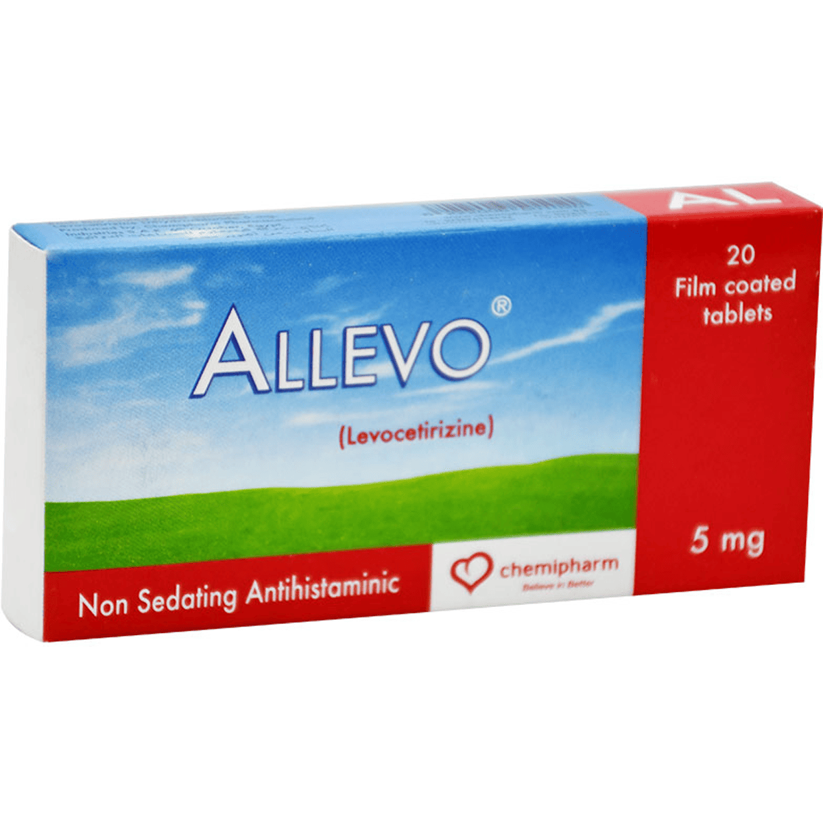 Allevo 5mg 20 Tablet