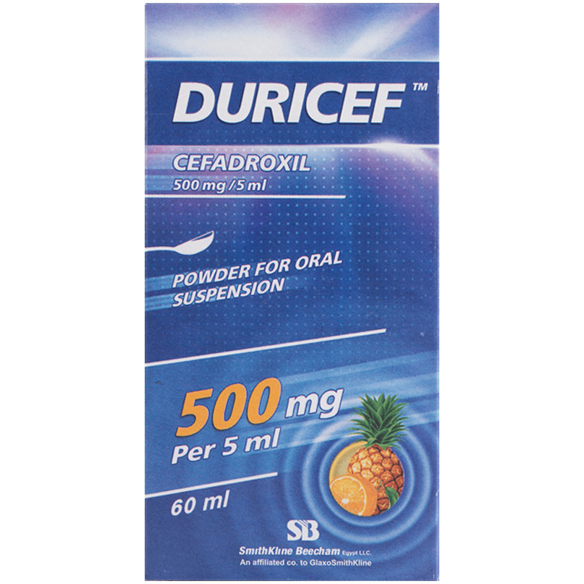 Duricef 500mg (60ml) Suspension