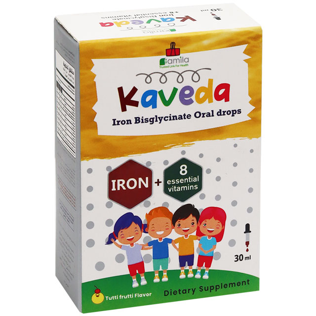 Kaveda (Tutti Frutti Flavor) Oral Drops 30ml
